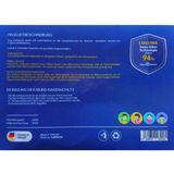 Ademhalingsmasker - Katoen - FFP2 Nano - Zilver - 2 Stuks - Wit - Wasbaar