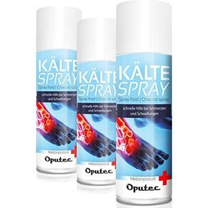 Oputec - Coldspray - 3 x 400ml - Medisch Hulpmiddel - Voor Sportblessures