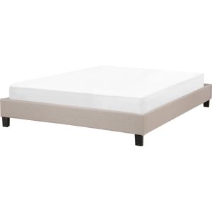 ROANNE - Tweepersoonsbed - Beige - 140 X 200 cm - Polyester