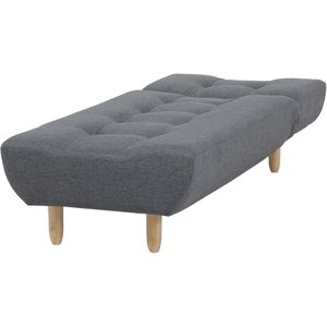 ALSTEN - Chaise longue - Grijs - Symmetrisch - Polyester