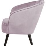 DALA - Fauteuil - Roze - Fluweel