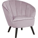 DALA - Fauteuil - Roze - Fluweel