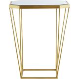 Beliani SIERRA - Salontafel set - Goud - Glas