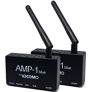 AMP-1 Blue - Bluetooth TWS versterker met aptX™ (paar)