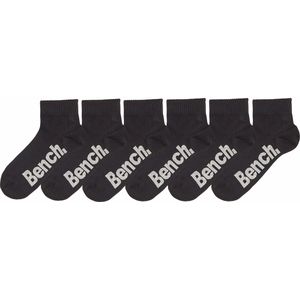 Bench. Kurzsocken, (Packung, 6 Paar), mit komfortablem Rippbündchen