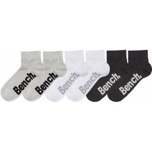 Bench. Kurzsocken, (Packung, 6 Paar), mit komfortablem Rippbündchen