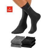 H.I.S Socken (Packung, 4-Paar) mit druckfreiem Bündchen