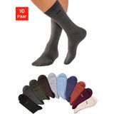 H.I.S Socken, (Packung, 10 Paar), mit farbigem Innenbund