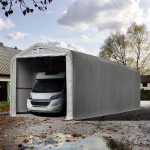 TOOLPORT Garagetent 4x24 m met ritssluitingen -