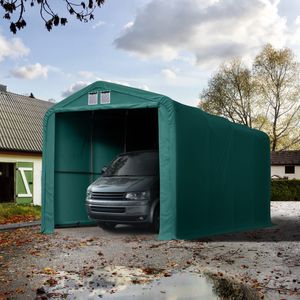 TOOLPORT Garagetent 4x8 m met ritssluitingen -