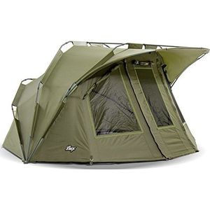 Lucx® Lion Bivvy 1-2 mans karpertent Carp Dome hengeltent 10.000 mm waterkolom - campingtent