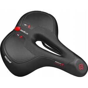 Fietszadel Wittkop Medicus PRO City 6.3 - Zwart