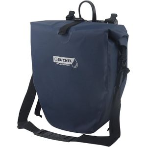 Büchel Luxe Pakaftas / Enkele Fietstas - Donkerblauw - 25.4L
