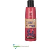 GRN [GREEN] biologische cosmetica shampoo reparatie - biologische olijf & biologische granaatappel - voor gestrest, beschadigd haar - vegan - 250 ml, rood