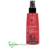 GRN [GREEN] bio cosmetica - vitaliserende deodorant spray - bio granaatappel - fris huidgevoel - zonder aluminiumzouten - vegan - 75 ml