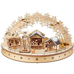 3D Lichtboog met kerststal, LB225 | Lichtbogen | MW Houtkunst 3D Lichtboog met kerststal, LB225 | Lichtbogen | MW Houtkunst