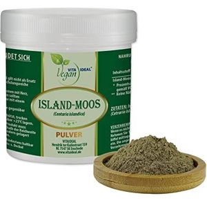 VITA IDEAL Vegan® IJsland - MOOS 200 g - Poeder - Cetraria Islandica - dagelijkse portie 860 mg IJslands - MOOS, natuurlijk, plantaardig en zonder additieven. Inclusief maatlepel.