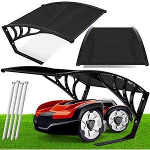 Kesser - Mähroboter Garage Dach Carport Überdachung für Mähroboter Rasenmäher Rasenroboter Automower Garten Witterungsbeständig Mährobotergarage