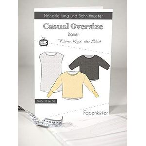 Patroon en naaihandleiding - damestrui jurk shirt - oversize