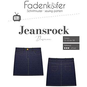 papier patroon jeansrok dames