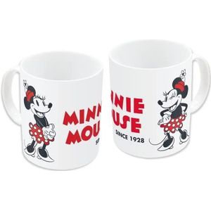 Minnie Mouse mok van keramiek, 325 ml, rood