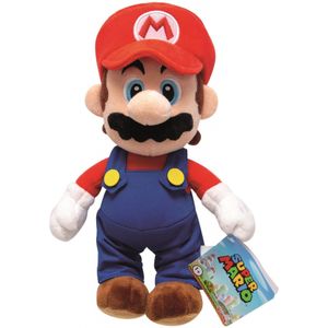 Jakks - Super Mario - Pluche Figuur - Multikleur - 20 cm
