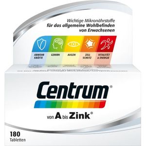 Centrum A-Zink Tabletten 180 St