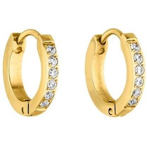 Purelei - Creolen Kaimana mit funkelnden Einsätzen 1 ct Damen (35.89 € / 1 ct)