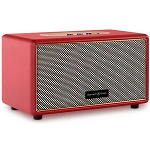 Bennett & Ross BB-860 Blackmore Stereoanlage (60 W, Retro Bluetooth Lautsprecher in Lederoptik)