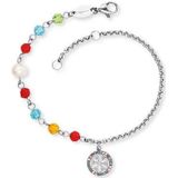 Engelsrufer - Sieraad - Zilver - Parel - 17 cm - 2 cm extensie