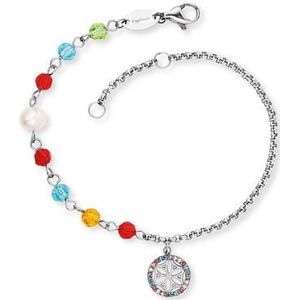 Engelsrufer - Sieraad - Zilver - Parel - 17 cm - 2 cm extensie