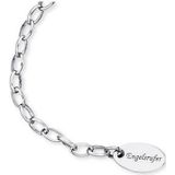 Engelsrufer - Little Moon - Enkelbandje - Bicolor - Roestvrij Staal - Verstelbaar van 22 cm tot 27 cm