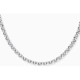 Engelsrufer - 925 Zilveren Erwtenketting - 45 cm