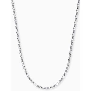 Engelsrufer - 925 Zilveren Erwtenketting - 45 cm