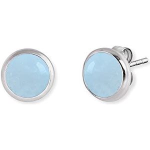 Engelsrufer - ERE-BA-ST - Oorknopjes - Blauw - Sterling Zilver - Nickelfrei