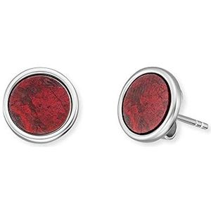 Engelsrufer - ERE-RJ-ST - Oorknopjes - Rood - Sterling Zilver - Nickelfrei