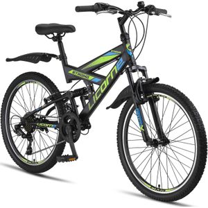 Licorne Bike Mountainbike Licorne Bike Strong V Premium Mountainbike in 24 und 26 Zoll - Fahrrad