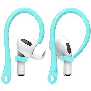 StyleDesign, Oorbeugel EarHooks - compatibel met Apple AirPods Pro & AirPods 2, 1 oorhouder - perfect voor sport en outdooractiviteiten, turquoise