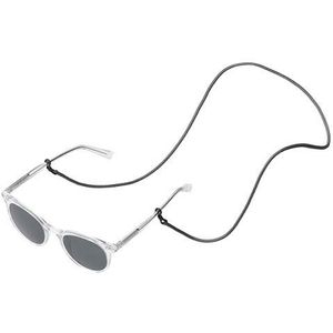 KNOK Brillenkoord voor zonnebrillen en leesbrillen - brillenhouder brillenkoord brillenbanden brillenkettingen voor heren en dames - ketting voor bril om om te hangen, grijs, 68