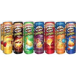 Pringles Party Mix | 14 blikjes met 7 verschillende soorten (14 x 185g)