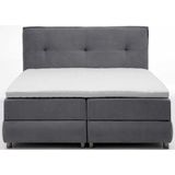 ATLANTIC home collection Boxspringbett "Tilo", mit Tonnentaschen-Federkernmatratze, inkl. Bettkasten und Topper