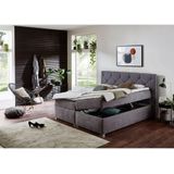 ATLANTIC home collection Boxbett "Meike", mit XXL-Bettkasten und Topper