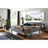 ATLANTIC home collection Boxspringbett "Carola", mit 7-Zonen-Taschen-Federkernmatratze und Komfortschaum-Topper