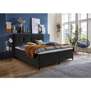 ATLANTIC home collection Boxspringbett "Romy", Taschen-Federkernmatratze, inkl. Topper
