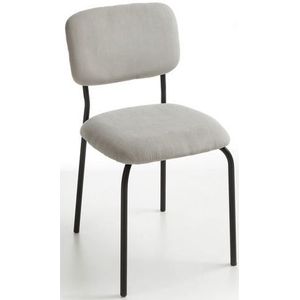 Home affaire Eetkamerstoel moderne stoel met cordhoes in een (set, 2 stuks)