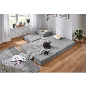 ATLANTIC home collection Fauteuil LENNY Fauteuil als opvouwbaar matras met slaapfunctie