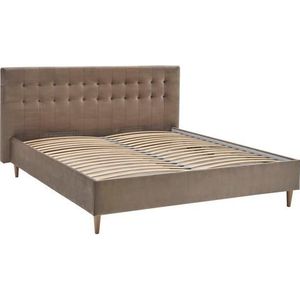 Atlantic Home Collection Bedframe Veronika 140 x 200 met 7-zones TFK-matras, bedlade en lattenbodem