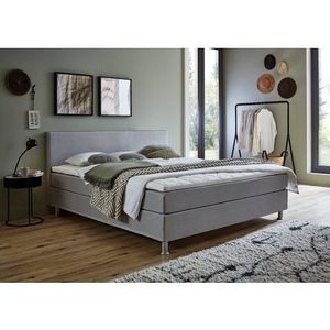 ATLANTIC home collection Boxspring Edison inclusief bonell-binnenveringsmatras en topmatras