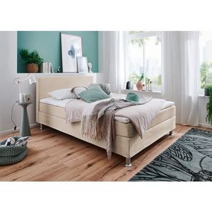 ATLANTIC home collection Boxspring Edison inclusief bonell-binnenveringsmatras en topmatras