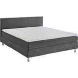 ATLANTIC home collection Boxbett "Edison", inkl. Bonnellfederkern-Matratze und Topper